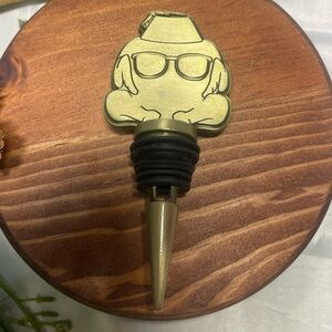 Friends TV Show Turkey Head Metal Bottle Stopper Novelty